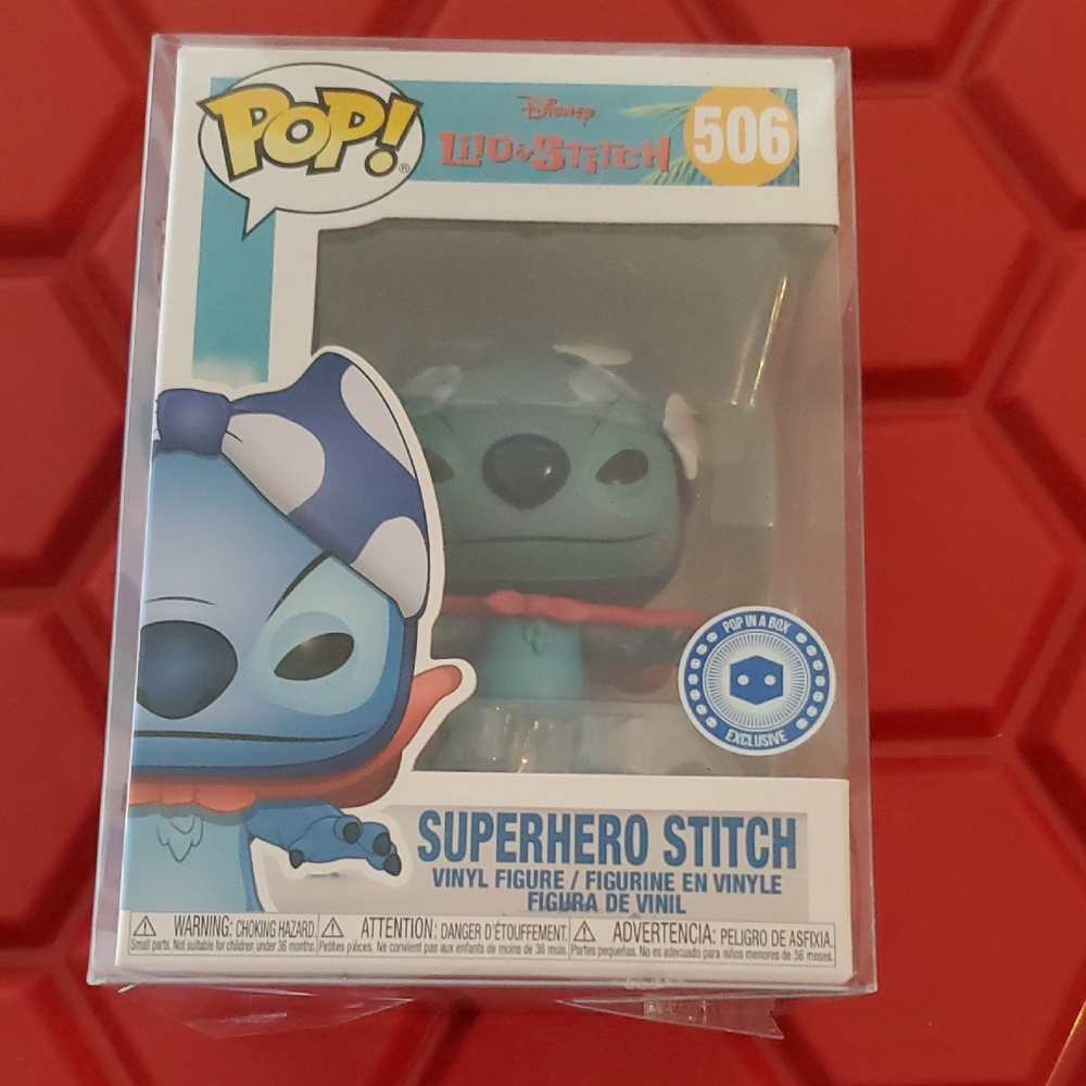 Disney Lilo & Stitch Superhero Stitch #506  Funko Pop
